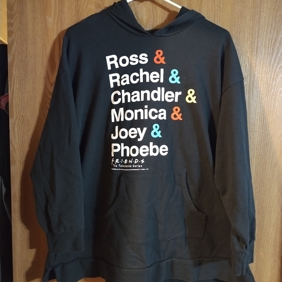 Black Friends Hoodie - Picture 2 of 7